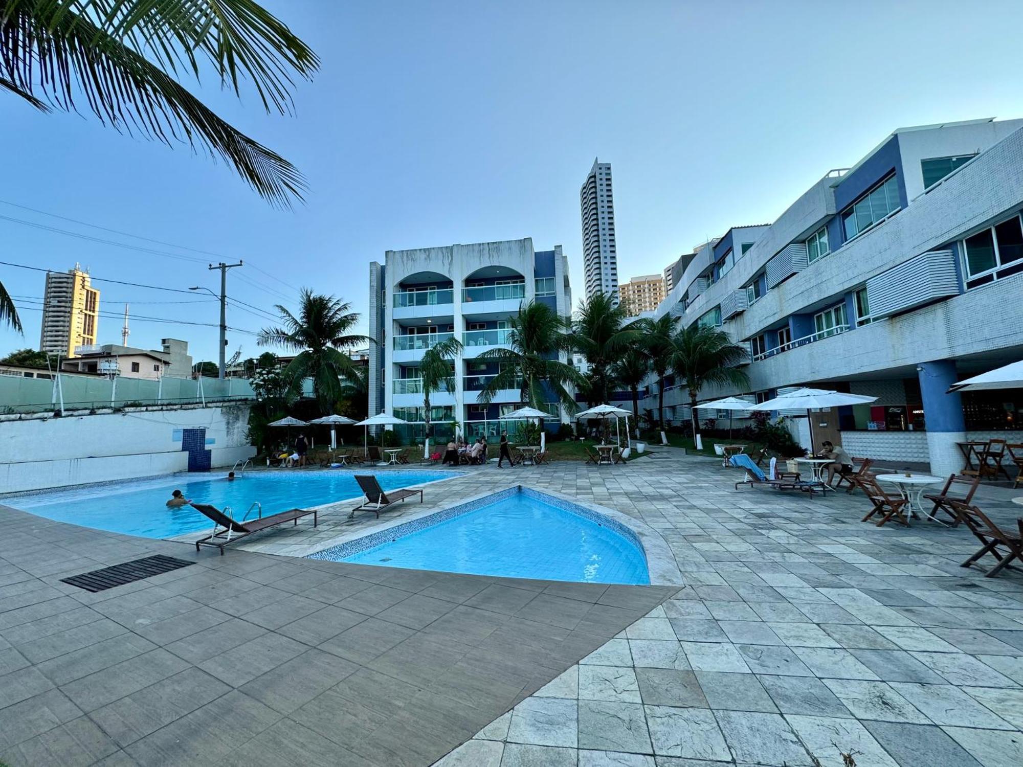 Edy Hospedagens Beira-Mar Flat 310 Com Vista Para O Morro Do Careca, Piscina E Localizacao Privilegiada Натал Экстерьер фото