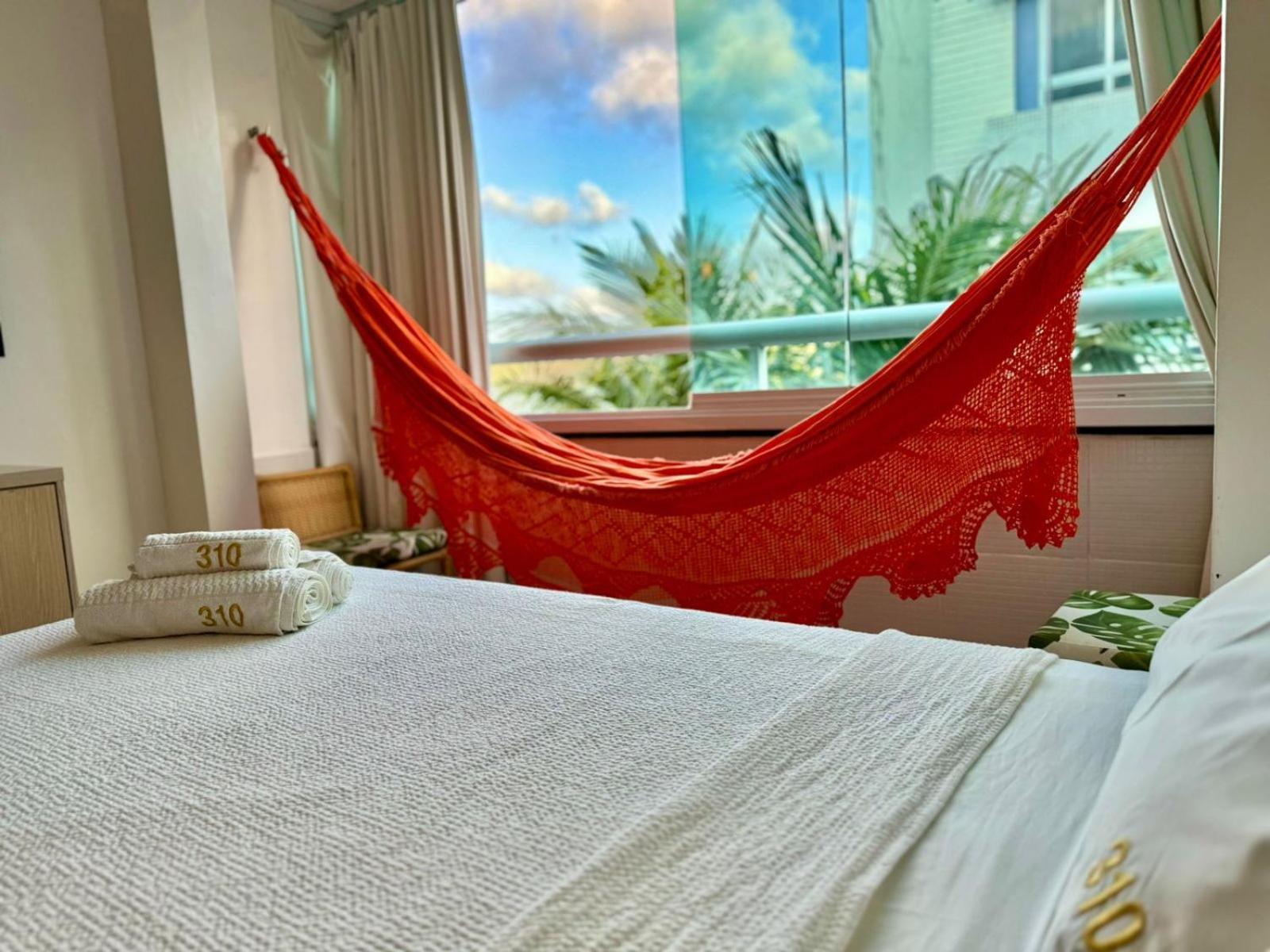 Edy Hospedagens Beira-Mar Flat 310 Com Vista Para O Morro Do Careca, Piscina E Localizacao Privilegiada Натал Экстерьер фото