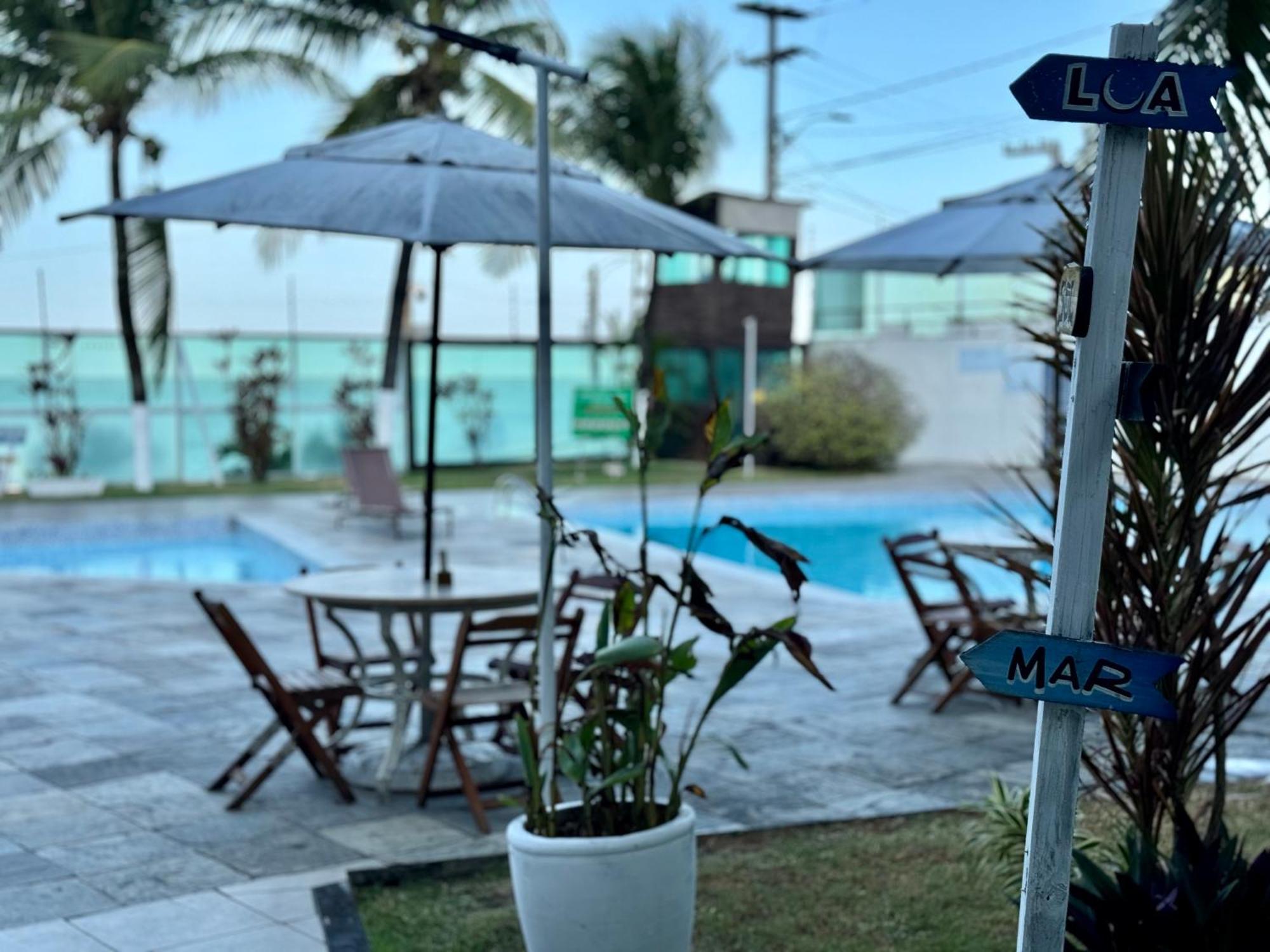 Edy Hospedagens Beira-Mar Flat 310 Com Vista Para O Morro Do Careca, Piscina E Localizacao Privilegiada Натал Экстерьер фото