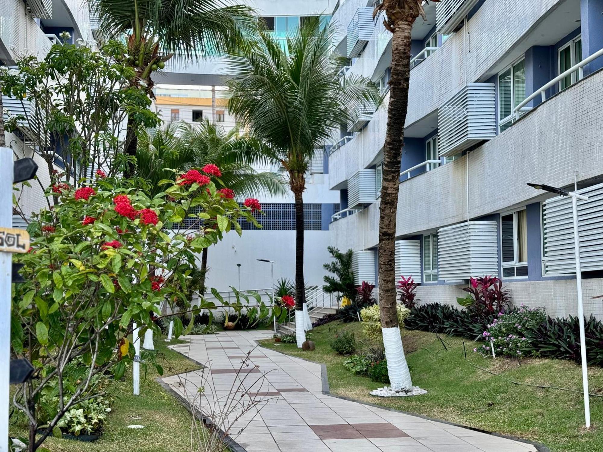 Edy Hospedagens Beira-Mar Flat 310 Com Vista Para O Morro Do Careca, Piscina E Localizacao Privilegiada Натал Экстерьер фото
