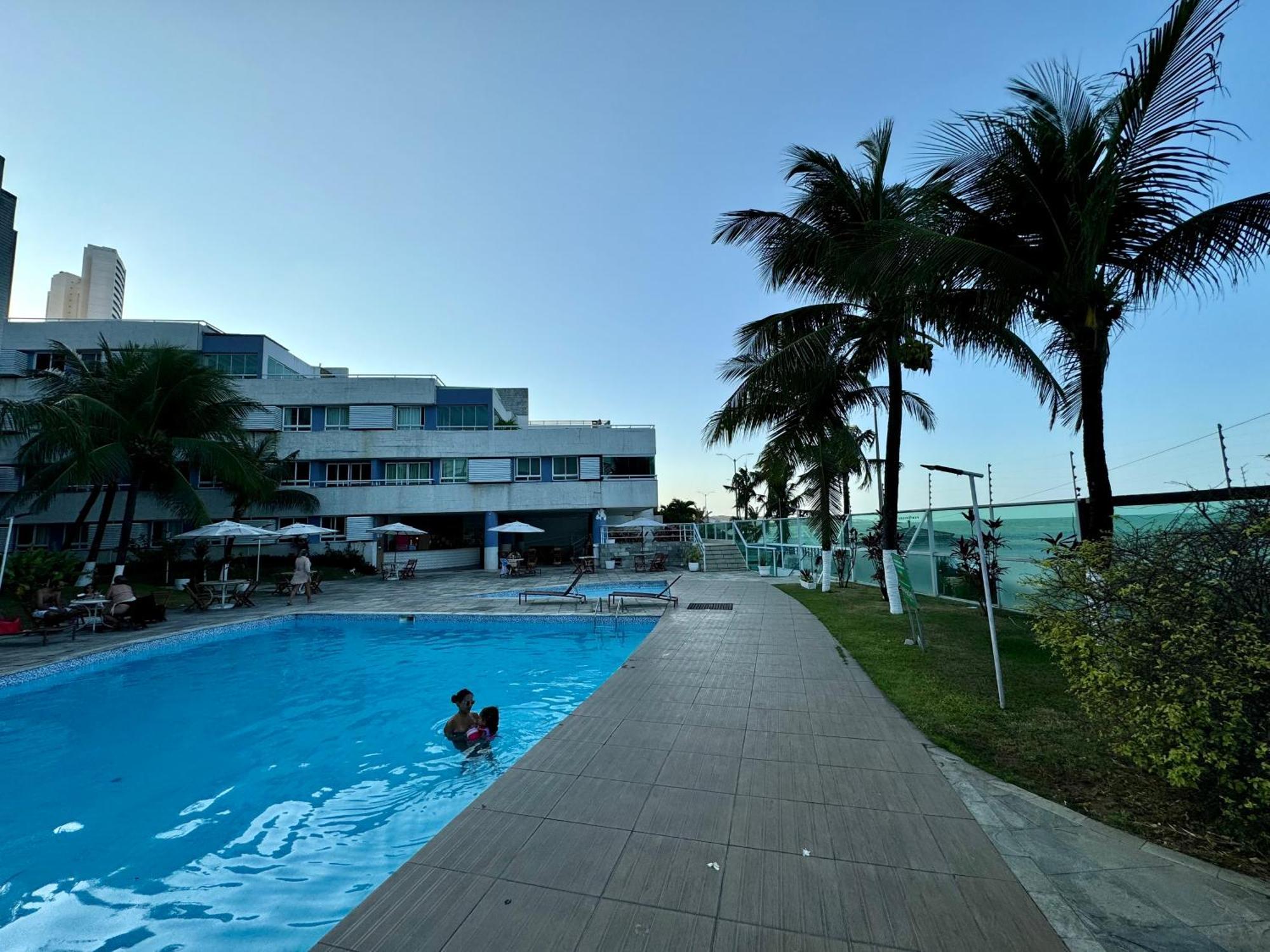Edy Hospedagens Beira-Mar Flat 310 Com Vista Para O Morro Do Careca, Piscina E Localizacao Privilegiada Натал Экстерьер фото