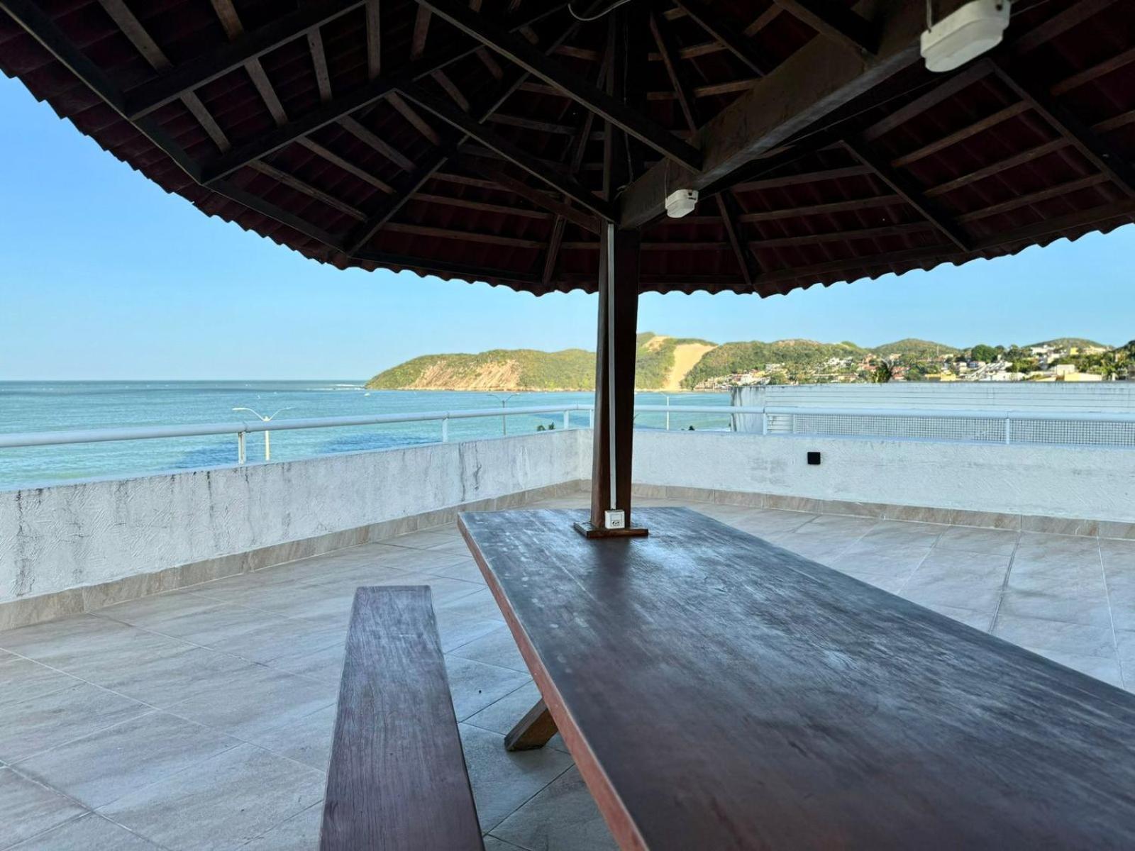 Edy Hospedagens Beira-Mar Flat 310 Com Vista Para O Morro Do Careca, Piscina E Localizacao Privilegiada Натал Экстерьер фото