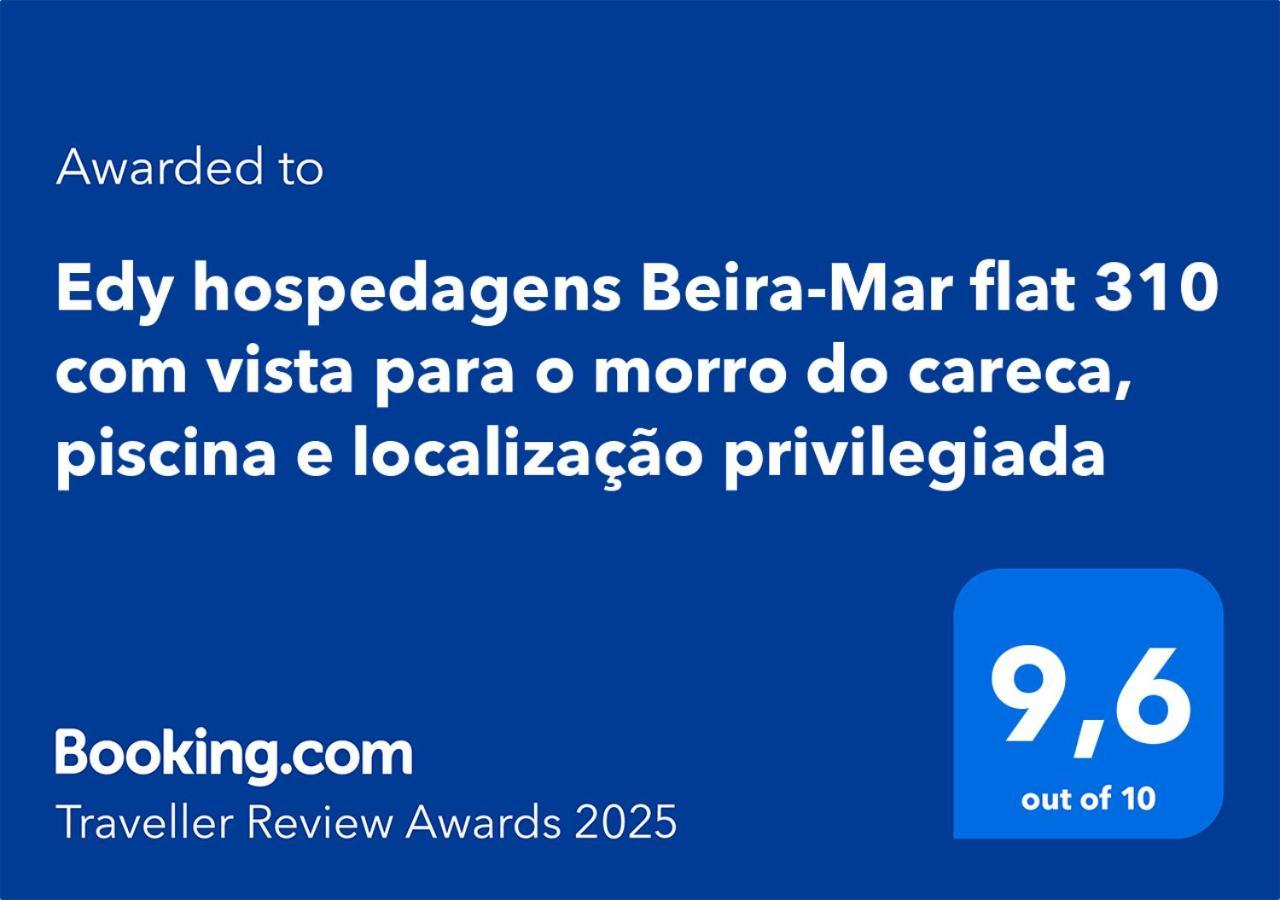 Edy Hospedagens Beira-Mar Flat 310 Com Vista Para O Morro Do Careca, Piscina E Localizacao Privilegiada Натал Экстерьер фото